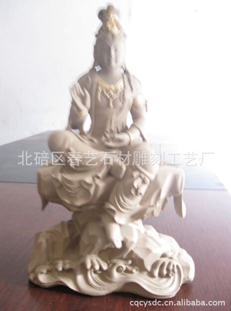 觀音仿古石雕
