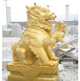 【仿古石雕石獅】“巨獸”重現(xiàn)