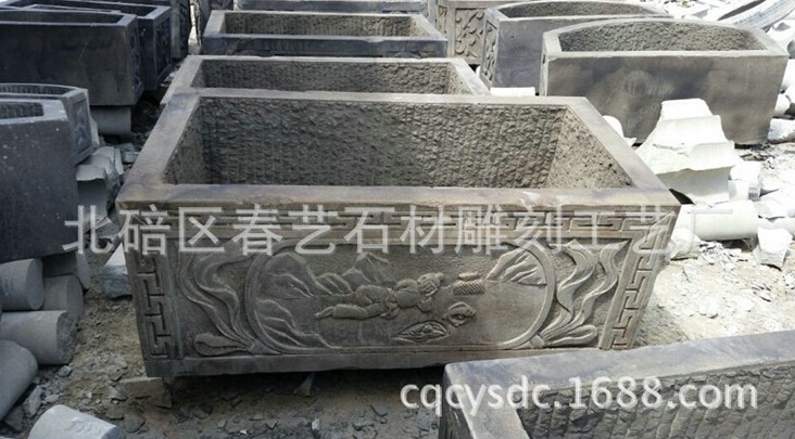 石雕魚缸的價(jià)值表現(xiàn)